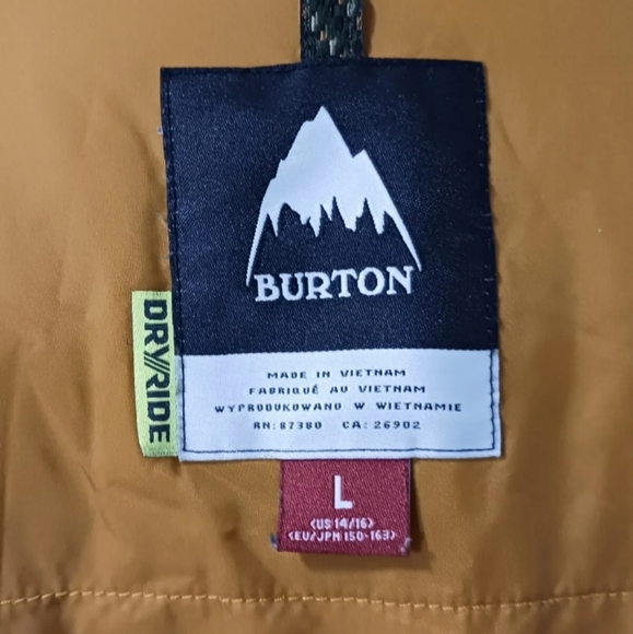 Burton Boys Gameday Jacket Size L. - Picture 7 of 14